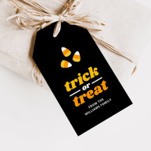 Candy Corn Trick or Treat Party Favor