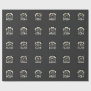 Candy Countdown Halloween Vector Design Wrapping Paper