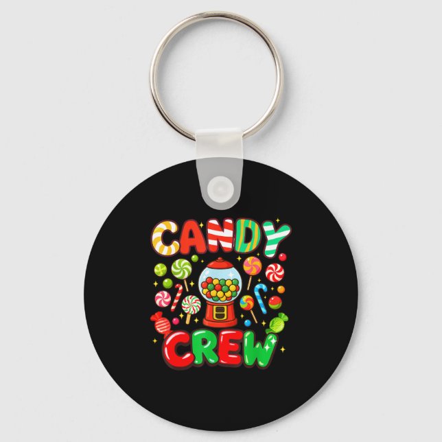 Candy Crew Candy Costume Women Candy Land Kids Swe Keychain (Front)