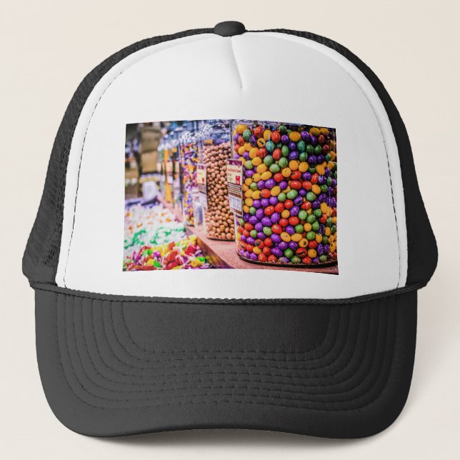Candy Crush Trucker Hat (Front)