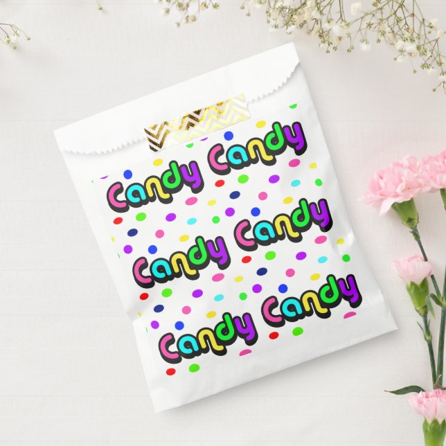 Candy-custom favor bag (Sealed)