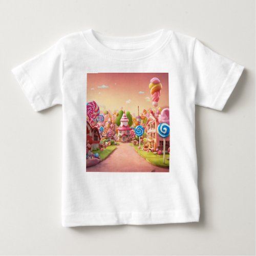 Candy Cute Town  Baby T_Shirt