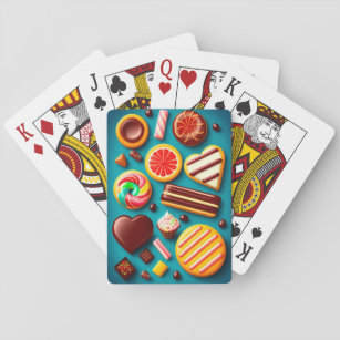 Candy decoration Playing Cards