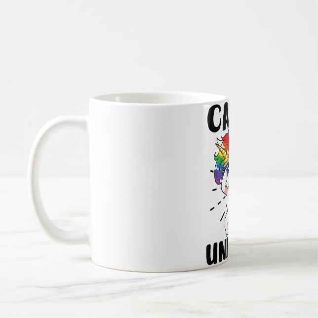 Candy Design Halloween Unicorn   Coffee Mug (Left)