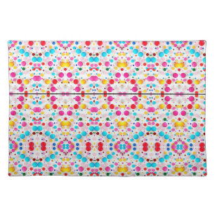 Candy Dot Confetti Pattern Blanket Cloth Placemat