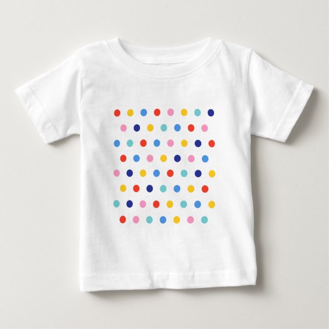 Candy Dot Delight Baby T-Shirt (Front)