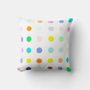 Candy Dot Throw Pillow