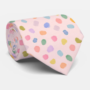 Candy dots neck tie
