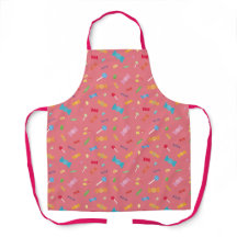 Candy Dreams Coral Pink Apron