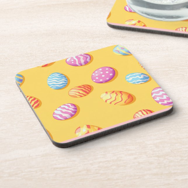 Candy Egg Parade Beverage Coaster (Left Side)