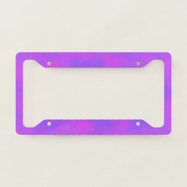 Candy Frost  License Plate Frame (Front)