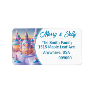 Candy Galaxy - Return Address Label