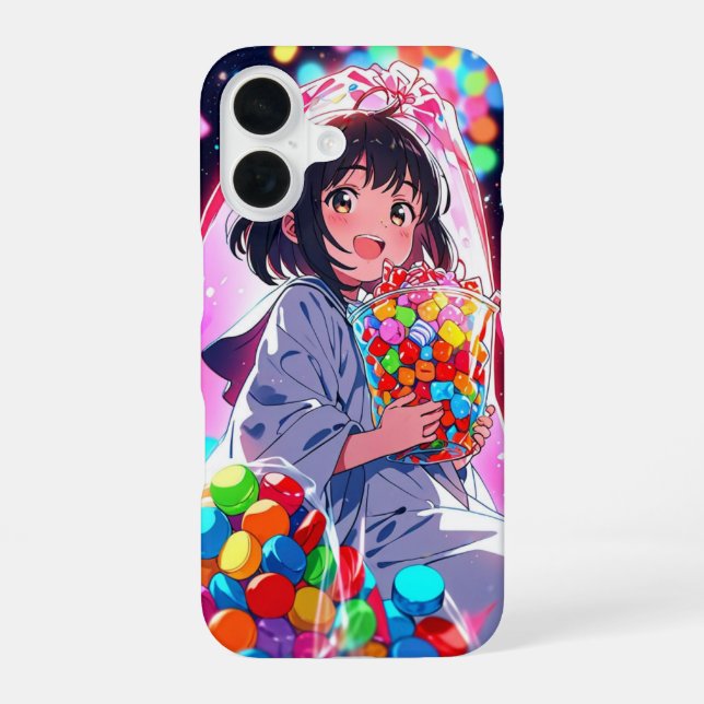 Candy Ghost Girl Iphone Case (Back)