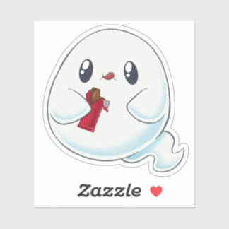 Candy Ghost Sticker