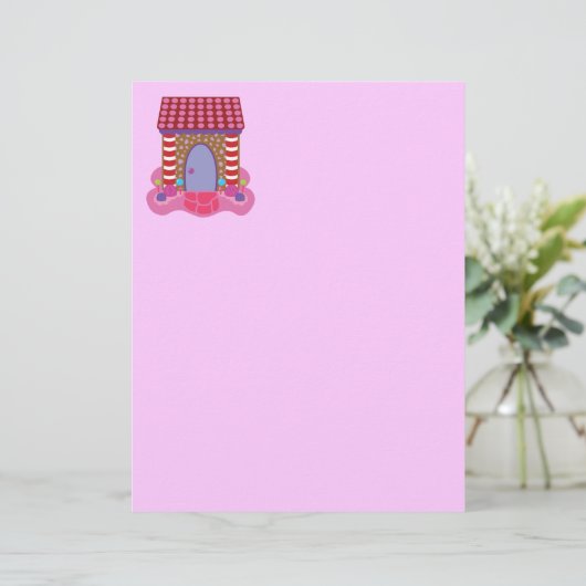 Candy Gingerbread House (Standing Front)