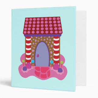 Candy Gingerbread House Binder