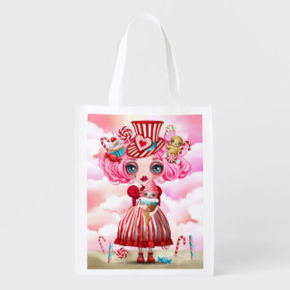 Candy Girl Grocery Bag