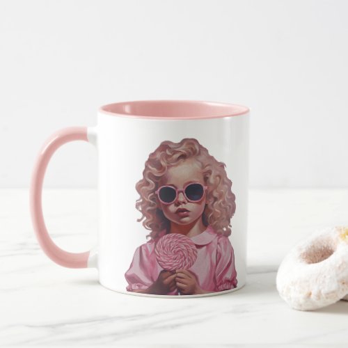 Candy girl mug