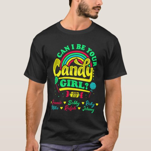 Candy Girl _ Ronnie Bobby Ricky Mike Ralph Johnny T_Shirt