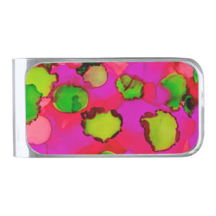 Candy Girl Silver Finish Money Clip