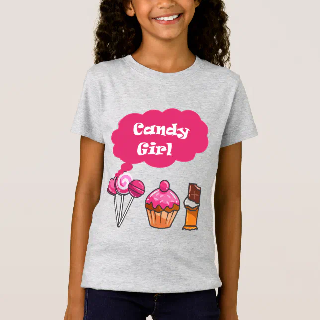 Candy Girl TShirt Zazzle
