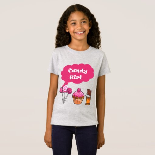 Candy Girl TShirt Zazzle