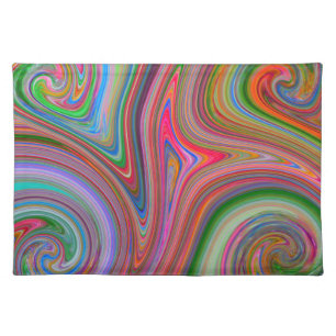 Candy Glitter 5 Swirls Placemat