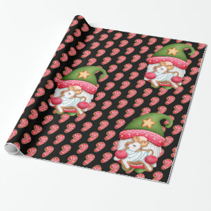 Candy Gnome Customize Color Wrapping Paper