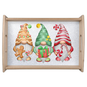 Candy Gnomes Serving Tray