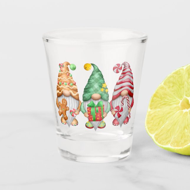 Candy Gnomes Shot Glass (Front)