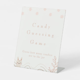 Candy Guessing Game Sign