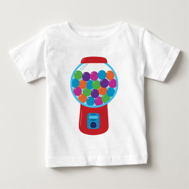 Candy Gumball Machine Baby T-Shirt (Front)