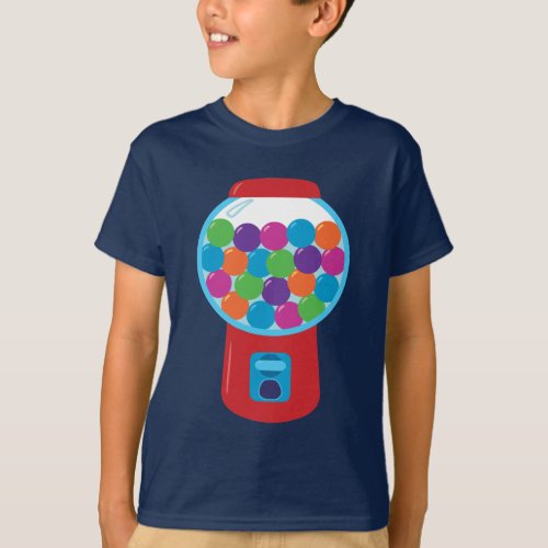 Candy Gumball Machine T_Shirt