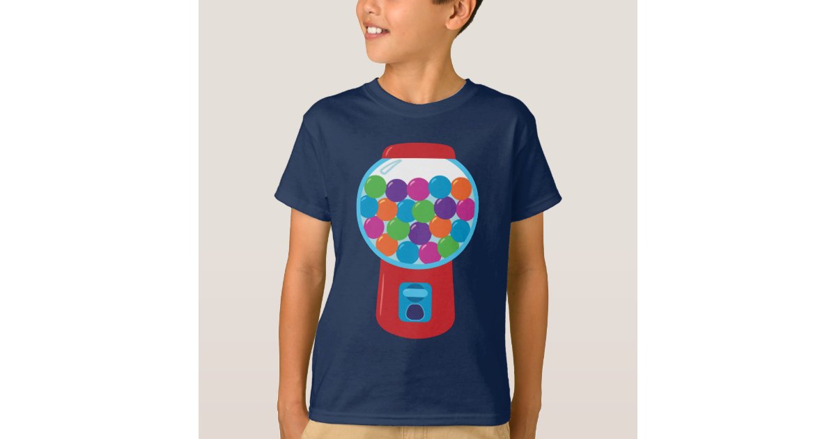 Candy Gumball Machine TShirt Zazzle