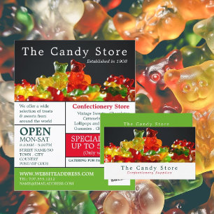 Candy Gummy Bears, Confectionery Supplies Advert Flyer