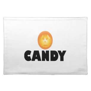 Candy Halloween Cloth Placemat