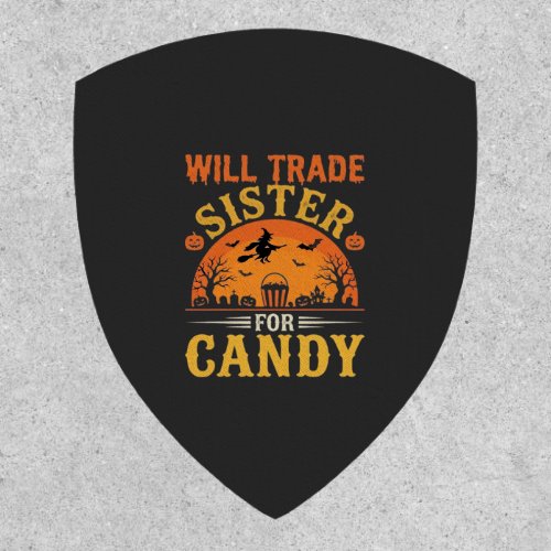 Candy Halloween Sister Trade Design_1 Patch