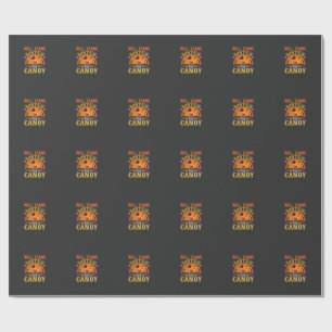 Candy Halloween Sister Trade Design_1 Wrapping Paper