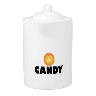 Candy Halloween Teapot