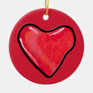 Candy Heart 1 Ornament