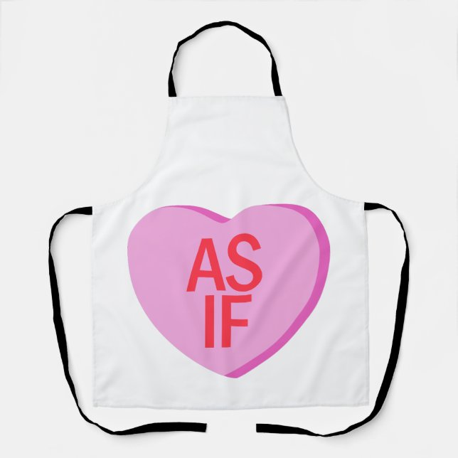 Candy Heart - AS IF Apron (Front)