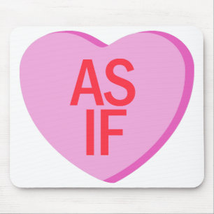 Candy Heart - AS IF Mouse Pad