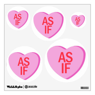 Candy Heart - AS IF Wall Decal