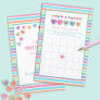 CANDY HEART BABY SHOWER BINGO GAME