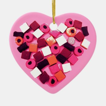 Candy Heart Decorations by justbecauseiloveyou at Zazzle
