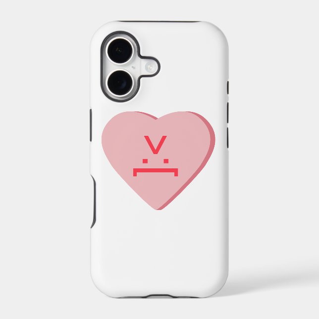 Candy Heart - Devil Face Iphone Case (Back)