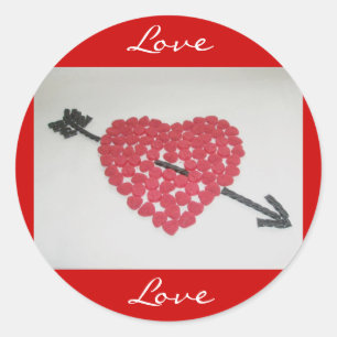 Candy Heart Love Sticker