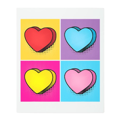 Candy Heart Pop Art Valentine_s Day Graphic T_Shir