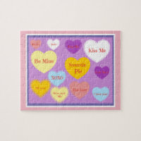 Candy Heart Puzzle