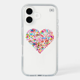 Candy Heart Shape Design Valentines Day Gifts iPhone 16 Case
